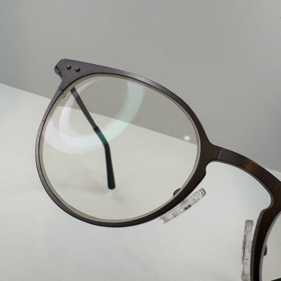 FRAMES ONLY- Eyeglasses Full-Rum Grey Eyebuydirect ThinLine 49•20•140 - Picture 8 of 14